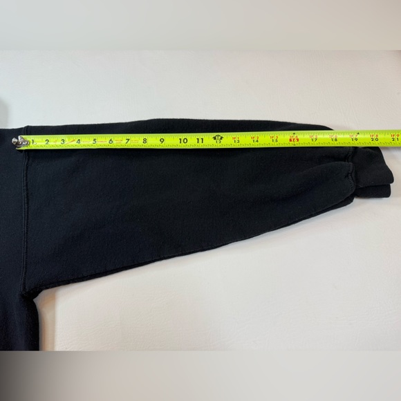 SCW Black Hoodie with Red Chinese Dragon Graphic large no drawstring (bin KK27) - Picture 4 of 8